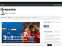 Tablet Screenshot of ireporter.ro